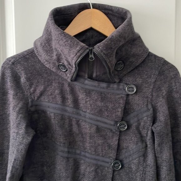 Lululemon Admiral Military High Neck Jacket SIZE 6 - Picture 5 of 13